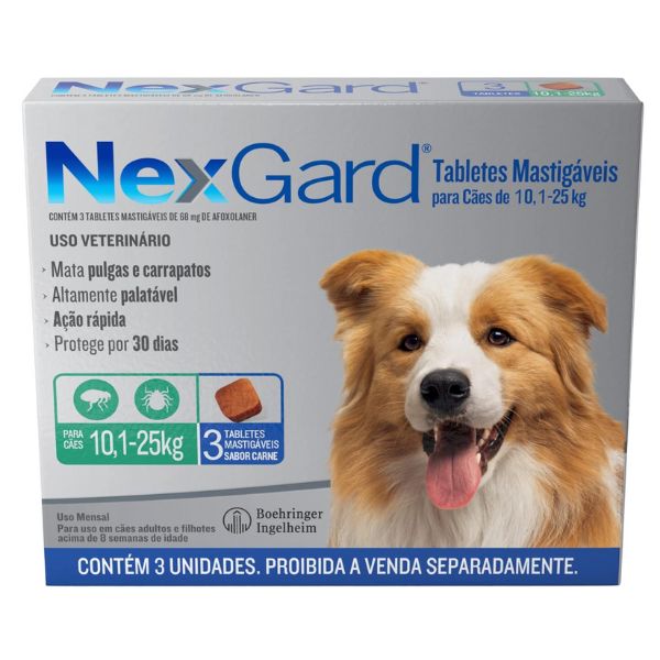 Nexgard – Antipulgas e carrapatos